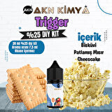 Trigger Yoğun Dıy Kit Bisküvi Patlamış Mısır Gıda Aroması %25 Oranda Aroma İçerir (Hazır Değildir )