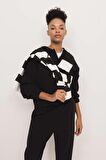 DeFactoFit Oversize Premium Kapüşonlu Sporcu Sweatshirt B1790AX23AUAR231
