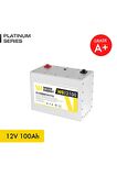 12V 100Ah LiFePO4 Platinum Series Bluetooth'lu Lityum Demir Fosfat Akü