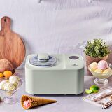 Karaca 2 in 1 Karıştırıcılı, Donduruculu Dondurma Yapma Makinesi 1,2 Lt Lime
