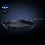 Karaca Biodiamond Antibakteriyel Kulp Indüksiyon Tabanlı Grill Tava 28 Cm 2,5 Lt
