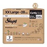 Sleepy Ecologic Premium Plus Avantajlı Paket Bebek Bezi 7 Numara Xxlarge 84 Adet