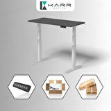 O-Flex Duo Çift Motorlu Elektrikli Yükseklik Ayarlı Masa - 120x60 - Barok