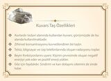 1000 Ayar Gümüş Kazaz Püsküllü Küre Kesim Kuvars Doğaltaş Tesbih
