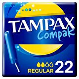 Discreet Tampax Compak Regular 22'Li Tampon