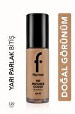 Flormar Invisible Cover HD Hafif Yapılı & Yarı Parlak Bitişli SPF30 Fondöten