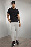 DeFactoFit Siyah Standart Fit Basic Düz Kısa Kollu Sporcu Polo Tişört C9267AX24AUBK81