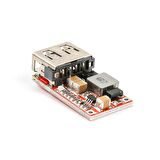 6-24V dan 5V 3A a %97.5 Verimlilikli USB DC-DC Gerilim Azaltıcı Modülü