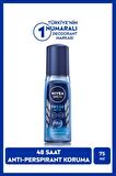 Nivea Men Erkek Pump Sprey Deodorant Fresh Active 75ml, Ter Ve Ter Kokusuna Karşı 48 Saat Koruma