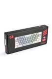 Redragon K617-RGB GW Fizz %60 Q Türkçe Kablolu Mekanik Klavye Gri Beyaz