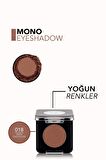 Flormar Mono Yüksek Pigmentli & Mat Bitişli Kompakt Göz Farı