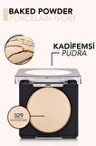 Flormar Yoğun Pigmentli Fırınlanmış Mat Pudra  - Baked Powder - 029 Porcelain Ivory - 8682536053556