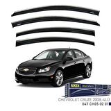 Chevrolet Cruze Sedan Niken Kromlu Cam Rüzgarlığı 4lü Set 2008 ve Üstü