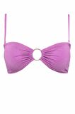 DeFacto Regular Fit Parlak Kumaş Bikini Üstü-Fall in Love B7471AX24SMPR442