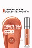 Flormar Besleyici Dudak Parlatıcısı - Dewy Lip Glaze - 003 Goldenterracotta-8682536068055
