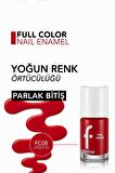 Flormar Yoğun Pigmentli Parlak Oje- Full Color Nail Enamel- Fc08 Optımıstıc Red -8690604310449