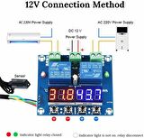XH-M452 / ZFX-452 Termostat Sıcaklık ve Nem Denetleyici Modülü (Çift LED Dijital Ekran)