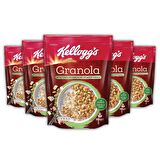 Kellogg's Granola Beyaz Çikolata Parçacıklı&Antep Fıstıklı 300Gr x 5 Adet, %46 Yulaf içerir, Lif Kaynağı