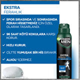 Garnier Men Ekstra Ferahlık Aerosol Sprey 150 ml