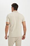 DeFacto Slim Fit Kısa Kollu Polo Tişört D0031AX24SMBG754