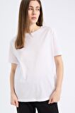 DeFacto Regular Fit Bisiklet Yaka Basic Düz Penye Kısa Kollu Beyaz Tişört W9584AZ25SPWT34