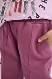 DeFacto Kız Çocuk Beli Paçası Lastikli Basic Düz Jogger Eşofman Altı D6067A824WNPR471