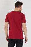 Slazenger SANDER I Erkek T-Shirt Bordo