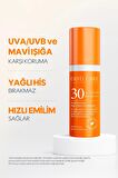 Nemlendirici Kolajen Destekli SPF30 Yüz Güneş Kremi