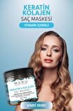 Maru Güçlendirici Onarıcı Keratin & Kolajen Saç Bakım Maskesi 500 ml