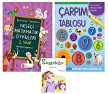2.Sınıf Neşeli Matematik Öyküleri+Çarpım Tablosu(Poster Hediyeli)