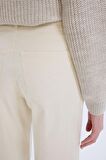DeFacto Fitilli Kadife Pantolon Wide Leg Yüksek Bel Geniş Bol Paça Basic Düz Cepli A4685AX24WNER78