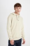DeFacto Boxy Fit Kapüşonlu Sırt Baskılı Sweatshirt C6148AX24AUBG796