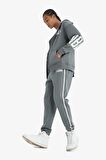 DeFactoFit NBA Wordmark Kalın Jogger Eşofman Altı Standart Fit Beli Bağcıklı Cepli D8618AX25SPGR311