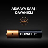 Duracell Basic İnce Kalem Pil 8' li AAA