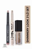 Flormar Shimmery Look 3'lü Makyaj Seti