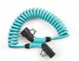 Volti Elektrikli Araba Spiral Şarj Kablosu 22KW / 32A / 3Faz / Tip-2