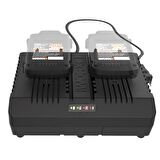 WORX WA3883 20Volt Li-ion PowerShare İkili Hızlı Akü Şarj Cihazı