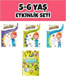 5-6 Yaş Aslan Dikkat ve Kodlama+Çizgi Çalışmaları+Kavram Etkinlikleri