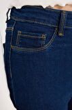 DeFacto Jegging Yüksek Bel Bilek Boy Dar Paça Basic Düz Jean Pantolon B7498AX25SPNM34