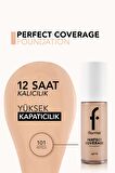 Flormar Perfect Coverage Yüksek Pigmentli & Yarı Parlak Bitişli SPF15 Fondöten
