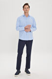 Slim Fit Dar Kesim Klasik Yan Cep Pantolon