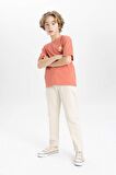 DeFacto Erkek Çocuk Balloon Fit Standart Paça Twill Pantolon B6709A824SPER134