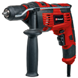 Einhell Darbeli Matkap TC-ID 720/1 E Kit (delme/darbeli delme, 13 mm mandren, devir elektroniği, beton için 5 parçalı uç seti + E-Box Basic)