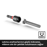 Orijinal Einhell S-CASE 28 parça darbeye dayanıklı bits uç seti - 49108703