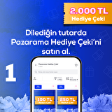 2000 TL Hediye Çeki