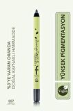 Flormar Uzun Süre Kalıcı Yoğun Pigmentli Green Up Parlak Vegan Göz Kalemi-007 Strry Nıght-8682536079723