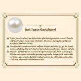 925 Ayar Gümüş Püsküllü Küre Kesim Mayorka İnci Tesbih