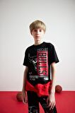DeFacto Erkek Çocuk NBA Chicago Bulls Bisiklet Yaka Kısa Kollu Tişört D9504A825SMBK81