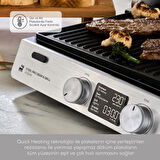 Karaca Compact Steel Pro Sear and Grill Inox 2007 Izgara ve Tost Makinesi