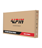 ALPIN TV/Fuar ve Toplantı Odası Standı Video Kamera Askı Aparatlı Metal Ayaklı TV Sehpası/Ünitesi 40” inç – 75” inç